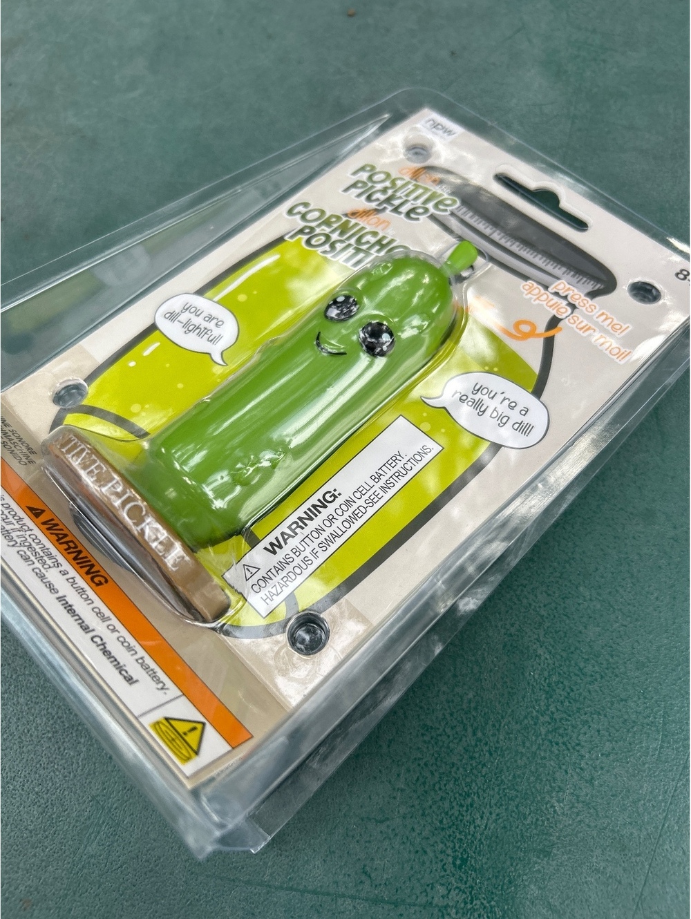 NPW Positive Pickle Cornichon Positif Vibrating Ring
